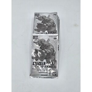 Lot of 20 Digimon Card Game Store Tournament Participation Packs July–Sept 2024